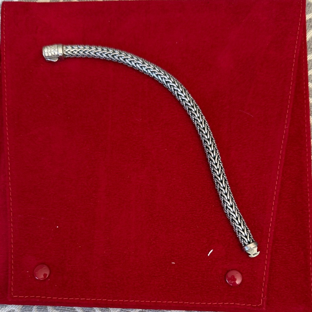 John Hardy Heavy gauge Sterling Silver Bracelet